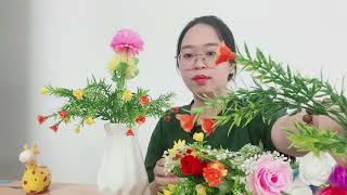 Creating Elegant Bouquets with Garden Fresh Blooms [upl. by Reckford]