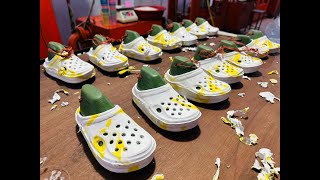 Childrens Crocs Manufacturing [upl. by Griffis]