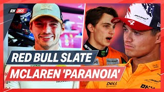 Red Bull Slate McLaren Paranoia As Verstappen Ends Barren Run  F1 Update [upl. by Sulrac]