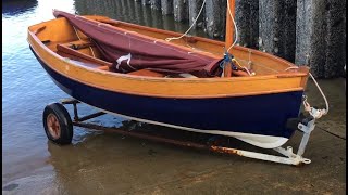 Simple sailing in a small wooden boat  Sailing Tumbler episode 21 [upl. by Weisbart837]