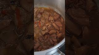 Adobong Pork Isaw viralshort viralvideo yummy food foodlover fyp [upl. by Yelreveb]