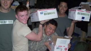 CNN Soldiers receive Heroboxes [upl. by Cassondra45]