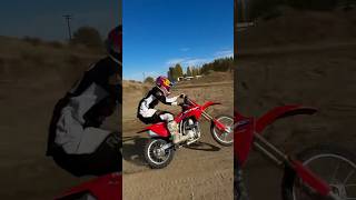 Barking on a CRF150R [upl. by Kenzie]