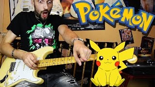 POKEMON opening  Hard rock guitar cover [upl. by Yggam]