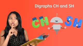 Digraphs CH and SH  Learn to Read for Kids [upl. by Hgieliak]