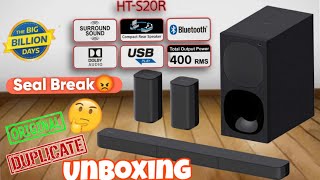 SONY HTS20R 51ch Home Theatre with Dolby Digital  400 WATT  BEST SOUND BAR UNDER 15K  HINDI [upl. by Selij613]