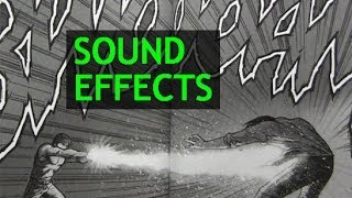 Adding Sound Effects to Comics 10 Tips [upl. by Atillertse]