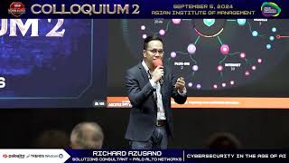 COLLOQUIUM 2 I AM SECURE 2024 Sept 5 Platinum  Palo Alto w Trends amp Westcon Richard Azusano [upl. by Nyleda]