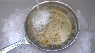 How to Clean 3ply Stainless Steel Cookware [upl. by Dnana]