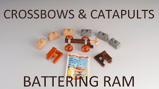 Crossbows and Catapults Battering Ram Expansion Set  How Does It Work [upl. by Bokaj]