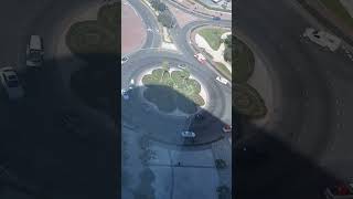 Roundabout driving in DUBAI roundabout dubai dubaidrive dubaitravel [upl. by Nirraj]