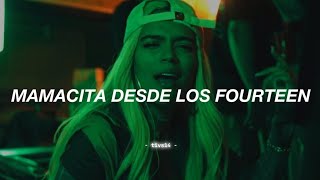 KAROL G  57 ft Feid Maluma J Balvin Ryan Castro DFZM Blessd Video Oficial  LetraLyrics [upl. by Aisekal121]