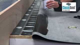 Flat Rubber Roof with RUSS  EPDM Installation Guides and Training [upl. by Ojyllek]