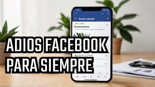 ADIOS FACEBOOK Para Siempre Eliminar Cuenta en 2024 ✅ [upl. by Latsirc]