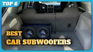 6 Best Car Subwoofers of 2024 [upl. by Wrand]