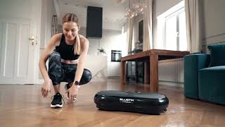 vibration plate exercise machine by BlueFin thefitnessmachines vibrationplate [upl. by Rainah]