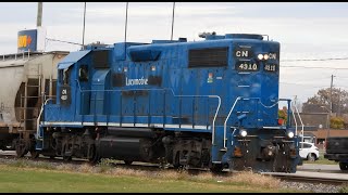 CN 514 4910 Returning from Blenheim ChathamKent On Oct 31 24 [upl. by Qulllon683]