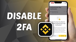 How to Disable 2 Factor Authentication on Binance [upl. by Leverett]