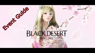 Black Desert Online  Gratis Erinnerungsfragmente  Blühende Blüten Event Guide2019 [upl. by Ainel441]