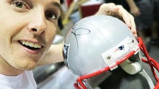 TOM BRADY TOUCHED THIS US Vlog [upl. by Daenis]