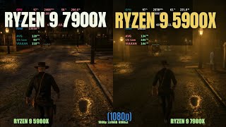 Ryzen 7900x vs Ryzen 5900x [upl. by Nosirrah]