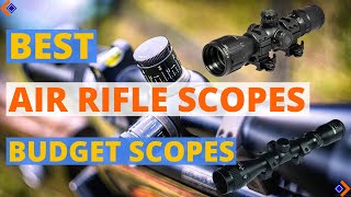 Best Air Rifle Scopes 2024  6 Best Budget Scopes [upl. by Glaudia]