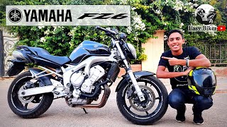 Yamaha FZ6 Review amp Test Drive  ريڨيو كامل وتجربة قيادة ياماها FZ6 [upl. by Marmaduke]