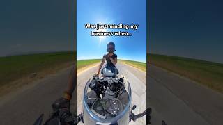 At 70mph This could have ended badly insta360 sportsbike motorcycle bikergirl shorts [upl. by Eiramesor125]