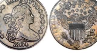 An 1804 silver dollar sold for 388 million at auction [upl. by Siravat864]