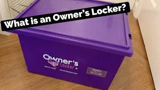 What is an Owner’s Locker What do we keep in it And is it worth it [upl. by Shandra]