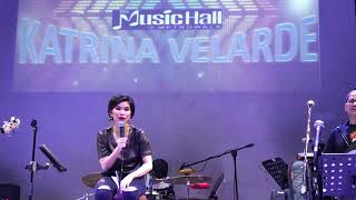 KATRINA VELARDE  Lason Mong Halik  Acapella The MusicHall Metrowalk  October 3 2018 HD720p [upl. by Ethe]