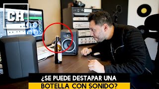 EXPERIMENTO Cómo abrir una botella con sonido  Carlos Chavira [upl. by Eirena]