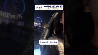 Dinner in the Sky in Dubai – Enjoy Delicious Dining in the Airdinnerinthesky dubaidining [upl. by Akira]