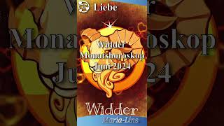 Widder LIEBE ❤️ Horoskop Juni 2024 [upl. by Salomi603]