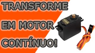 Servo Motor com Giro Contínuo [upl. by Ettari]