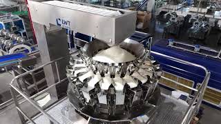 Multihead weigher filling system [upl. by Fenn]