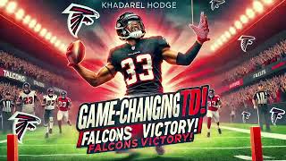 KhaDarel Hodge’s GameWinning Touchdown Falcons’ Overtime Triumph Against Buccaneers [upl. by Aicats]