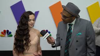 Chevel Shepherd  The Voice Finale  Red Carpet Interview [upl. by Ardnaskela]