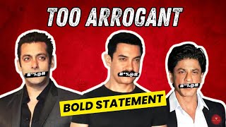 5 Most Arrogant Statements by Bollywood Actors bollywood bollywoodactor [upl. by Brew]