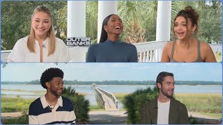 Outer Banks Season 4 Cast Interview in Charleston How would the OBX ladies plan a girls night [upl. by Shippee]