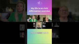 Manifesting wealth through affirmations on Mallison TV [upl. by Pooi933]