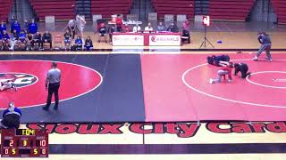 South Sioux City High School vs BoydenHullRock Valley Mens Varsity Wrestling [upl. by Bea]