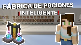 El MEJOR Sistema de Pociones  Tutorial Redstone Minecraft 120 [upl. by Opal]