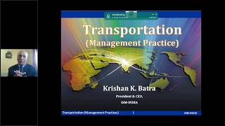 Transportation Management Practice [upl. by Ablem]