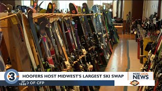 Hoofer Ski and Snowboard Club hosts Midwest’s largest ski swap [upl. by Lanahtan]