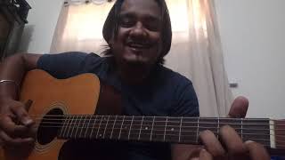 Hashimukh Shironamhin Best Guitar Tutorial Chords Plucking By Nirzhor Shovon [upl. by Ramses]