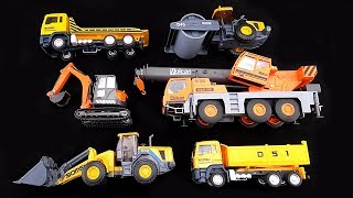 😀Go Grow Fun😀 EP34 quotLearning Construction Vehicles Names amp Soundsquot [upl. by Gregorio]