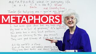 Using metaphors to speak English more fluently [upl. by Netsew75]