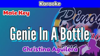 Genie In A Bottle by Christina Aguilera Karaoke  Male Key [upl. by Joost]