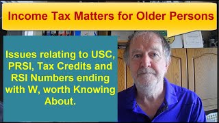 Income Tax Matters for Older Persons [upl. by Yelwah]